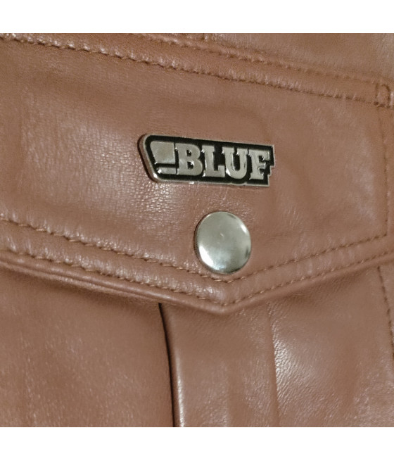 BLUF logo badge - nickel,...