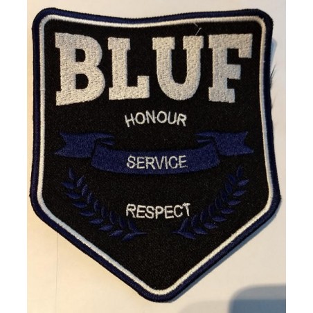 BLUF Embroidered badge - shield