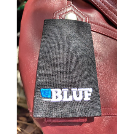 Embroidered BLUF epaulette slider