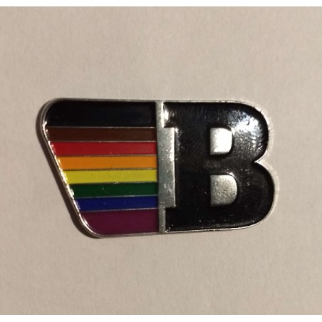 Badge BLUF Pride avec fixation magnétique